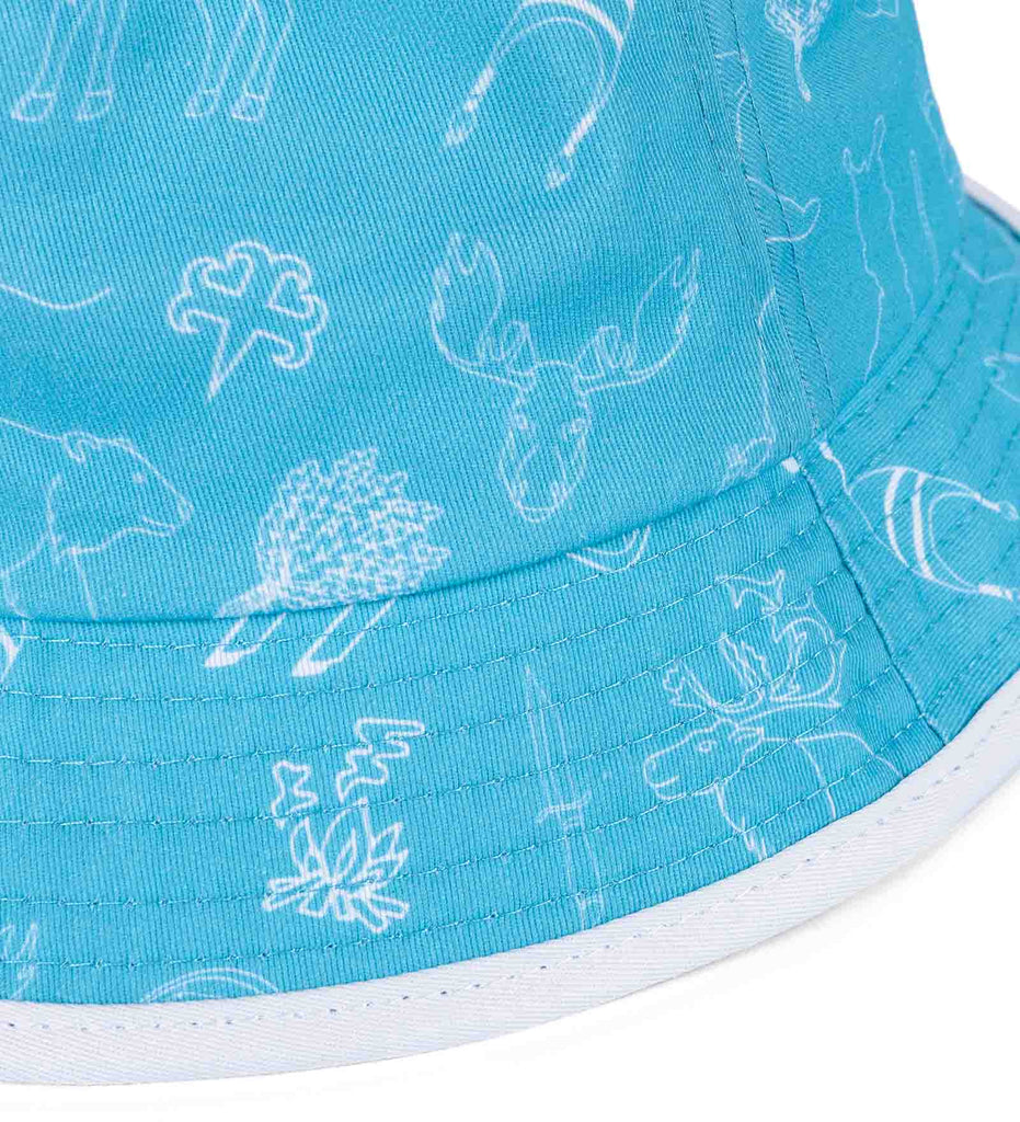 Alfa Romeo Racing F1 Special Edition Valtteri Bottas Bucket Hat - Blue Hats Alfa Romeo 
