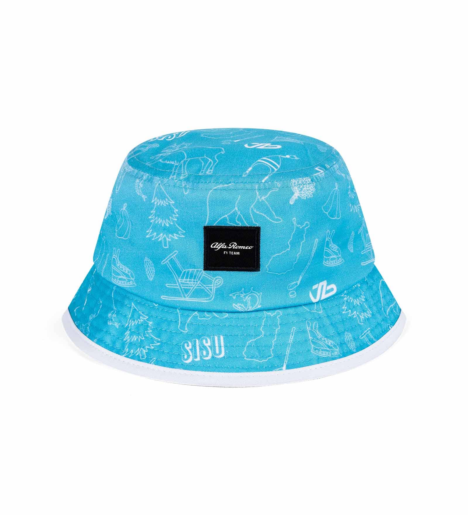 Alfa Romeo Racing F1 Special Edition Valtteri Bottas Bucket Hat Blue CMC Motorsports