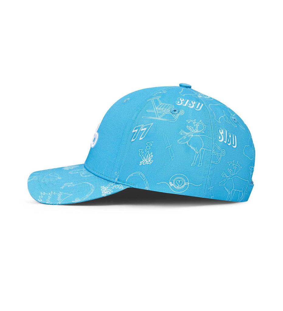 Alfa Romeo Racing F1 Special Edition Valtteri Bottas Baseball Hat - Blue Hats Alfa Romeo 
