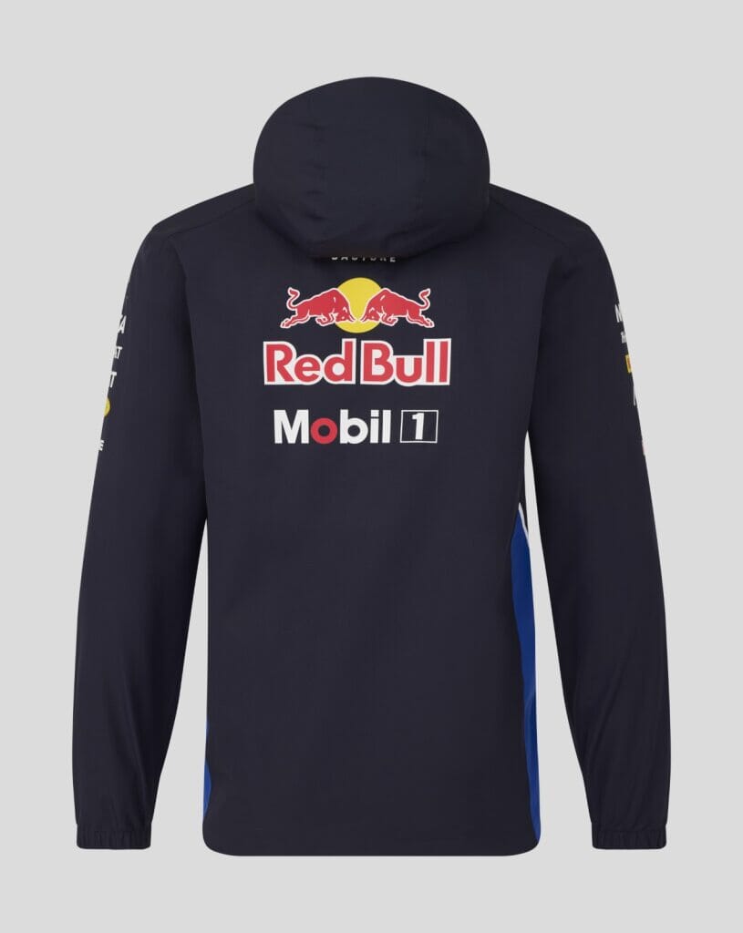 Red Bull Racing F1 2026 Team Rain Jacket - Blue/Navy Jackets Red Bull Racing 