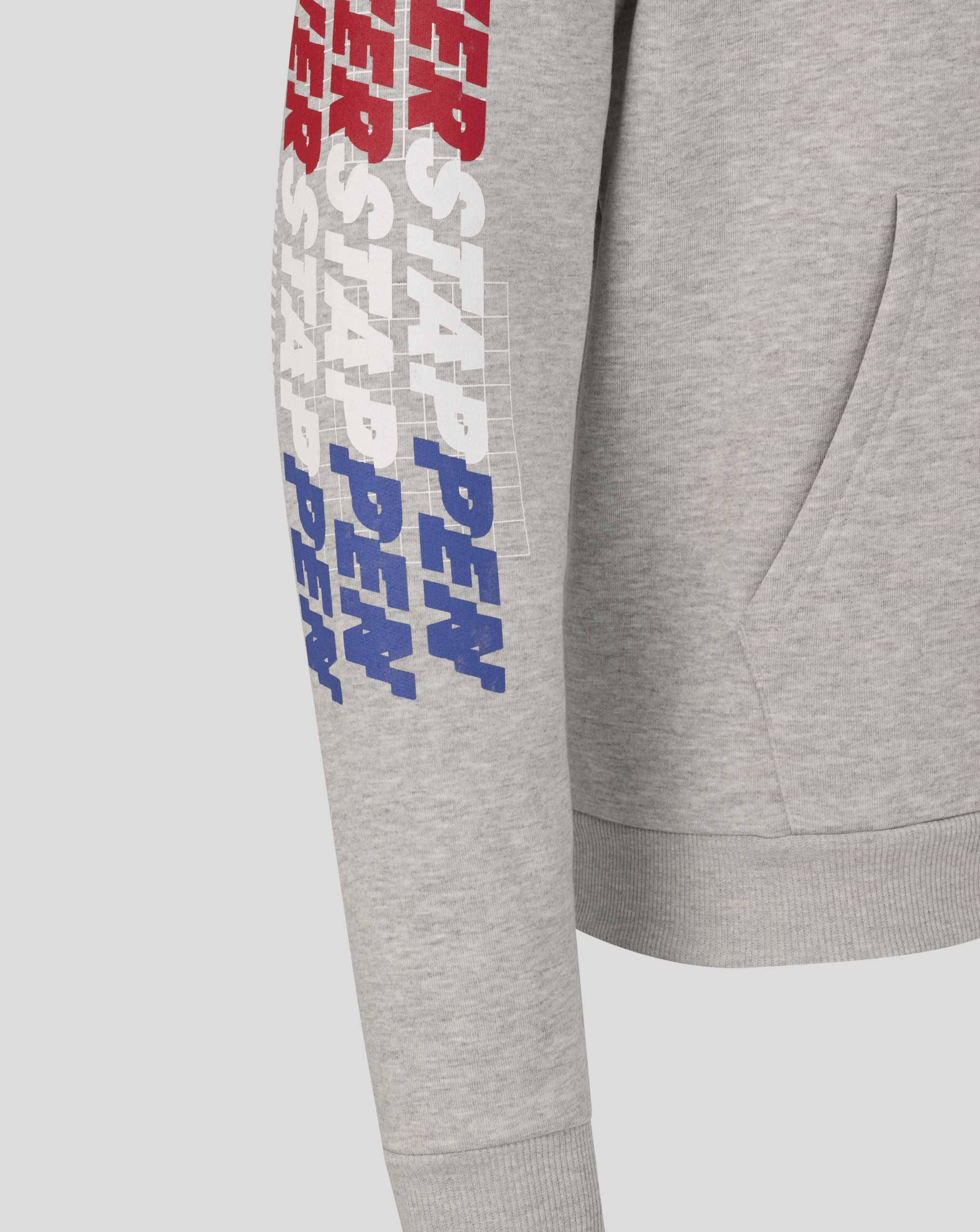 Red Bull Racing F1 Max Verstappen Sleeve Graphic Pullover Hoodie - Grey Hoodies Red Bull Racing 