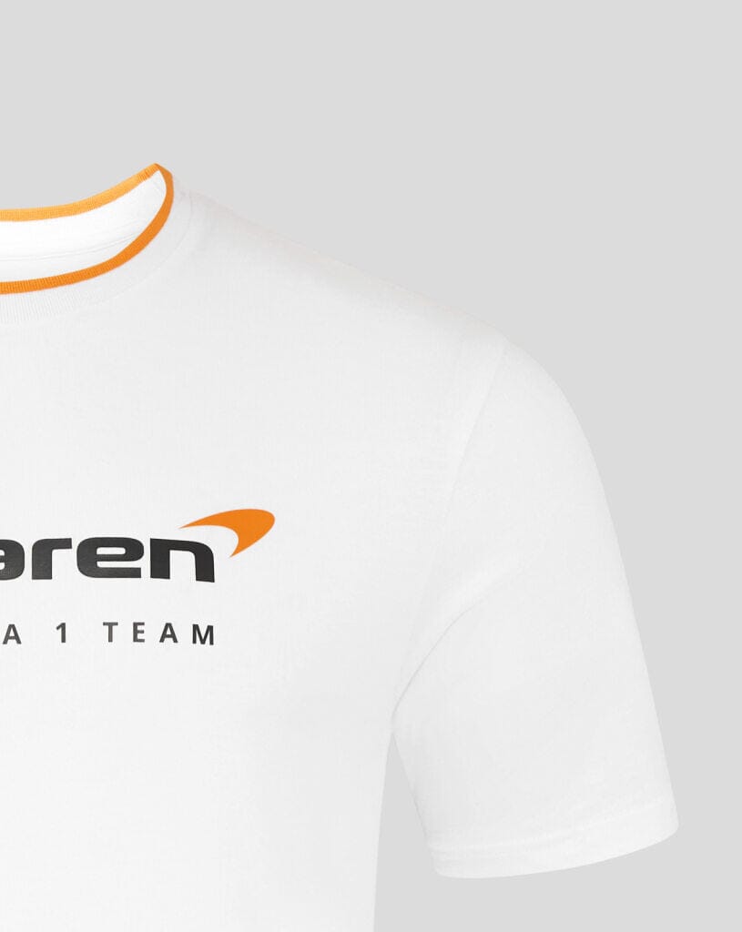 McLaren F1 Men's Core Essentials T-Shirt - White T-shirts McLaren-Castore 