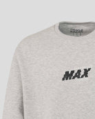 Red Bull Racing F1 Max Verstappen Small Logo Sweatshirt - Grey Sweatshirts Red Bull Racing 