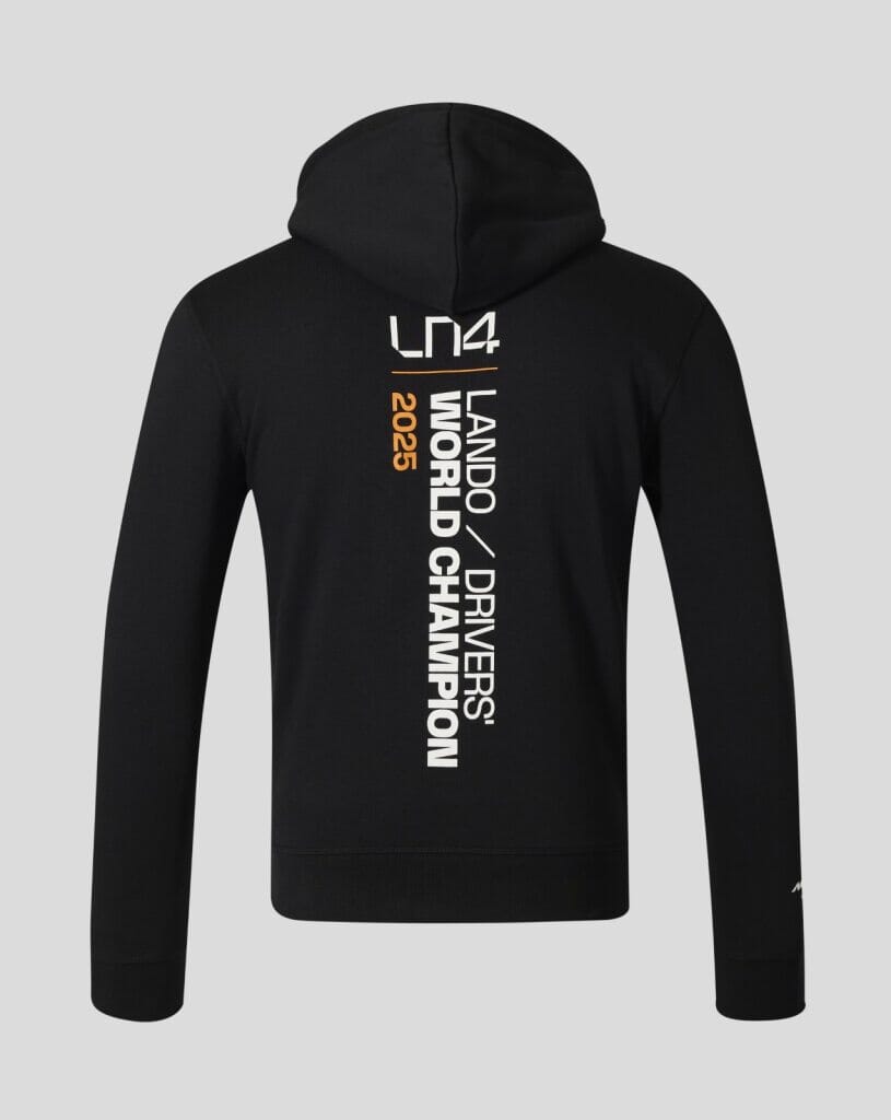McLaren F1 Lando Norris Championship Winner Hoodie - Black Hoodies McLaren-Castore 