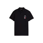 Cadillac F1 Racing Small Logo Polo Shirt - Black/White Polos Cadillac F1 