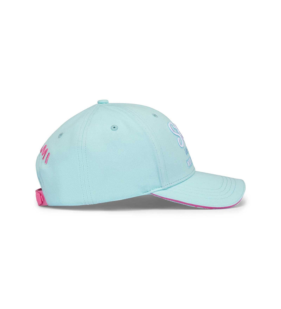 Stake F1 Kick Sauber Special Edition Miami GP Flamingo Baseball Hat - Blue Hats Stake F1 Kick Sauber 