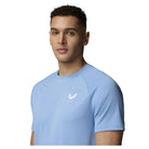 Castore Men's Mainline Short Sleeve T-Shirt - Cool Blue T-shirts Castore Mainline 