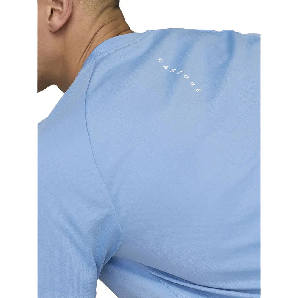 Castore Men's Mainline Short Sleeve T-Shirt - Cool Blue T-shirts Castore Mainline 
