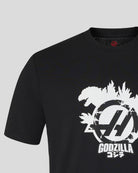 Haas Racing F1 X Godzilla T-Shirt - Black T-shirts Haas F1 Racing Team 