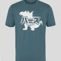 Haas Racing F1 X Godzilla T-Shirt - Green T-shirts Haas F1 Racing Team 