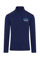 Atlassian Williams Racing F1 Reflo Travel 1/4 Zip Midlayer - Navy Sweatshirt Williams Racing 