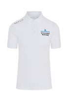 Atlassian Williams Racing F1 Reflo Men's Travel Polo Shirt - White Polos Williams Racing 