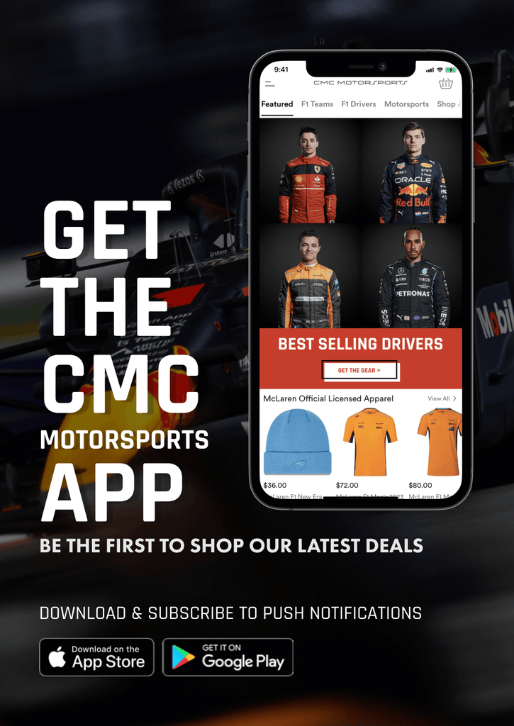 F1 Merch | Authentic Racing Apparel | CMC Motorsports®