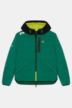 Aston Martin F1 Kimoa Fernando Alonso Padded Puffy Jacket - Green Jackets Aston Martin F1 