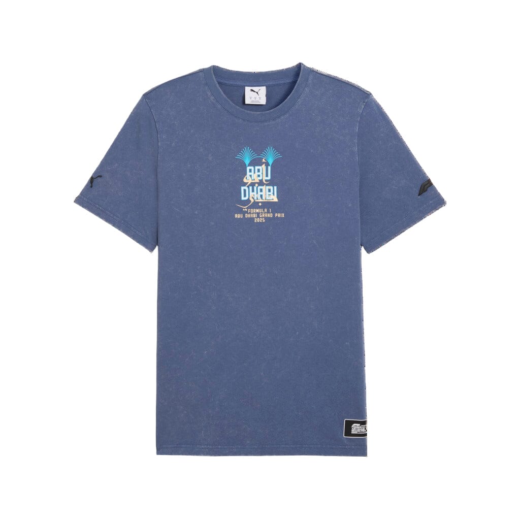 Formula 1 Tech Collection F1 Abu Dhabi GP T-Shirt - Gray/Purple T-shirts Formula 1 XS Purple 