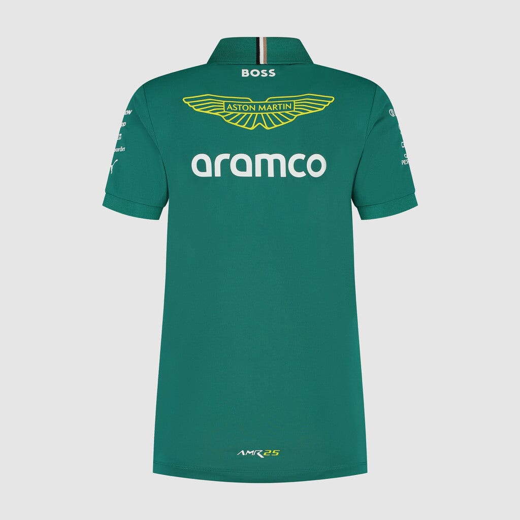 Aston Martin F1 2025 Women's Team Polo Shirt - Green Polos Aston Martin F1 