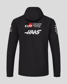 Haas Racing F1 2026 Team Rain Jacket - Black Jackets Haas F1 Racing Team 