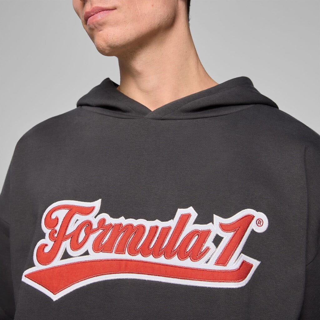 Formula 1 Tech Heritage Graphic Hoodie - Black/Red Hoodies Formula 1 