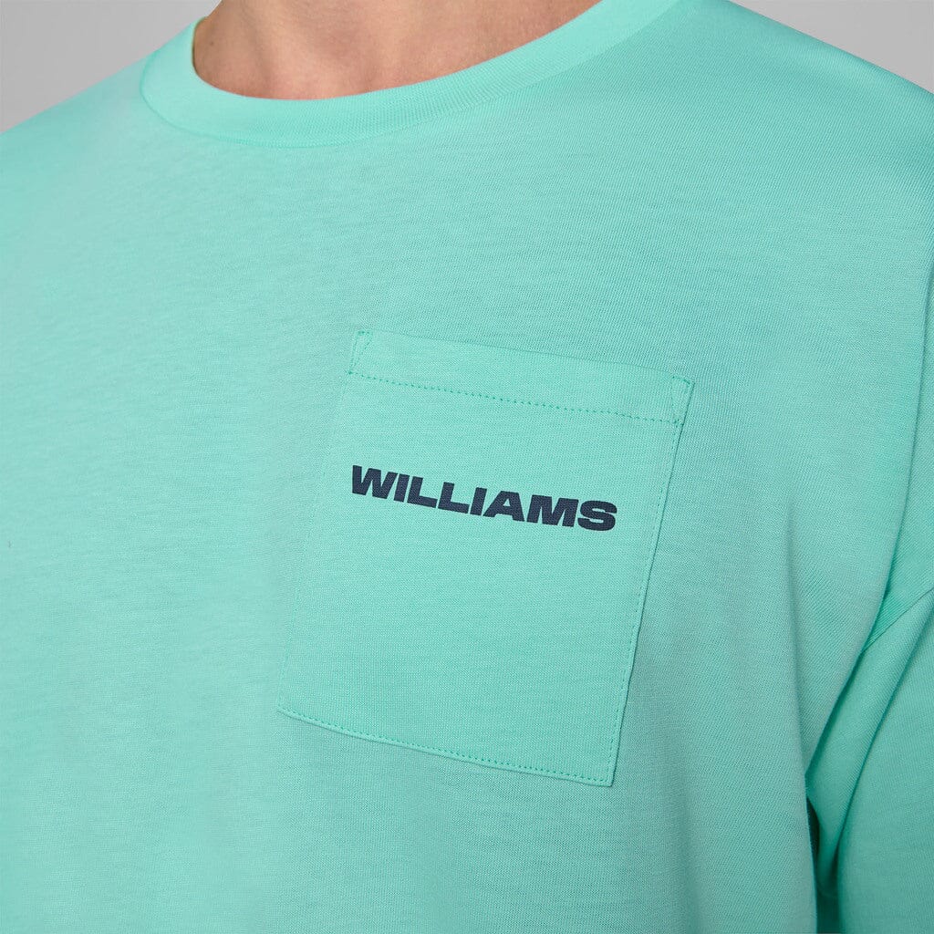 Williams Racing F1 Men's Core T-Shirt - Heather/Green T-shirts Williams Racing 