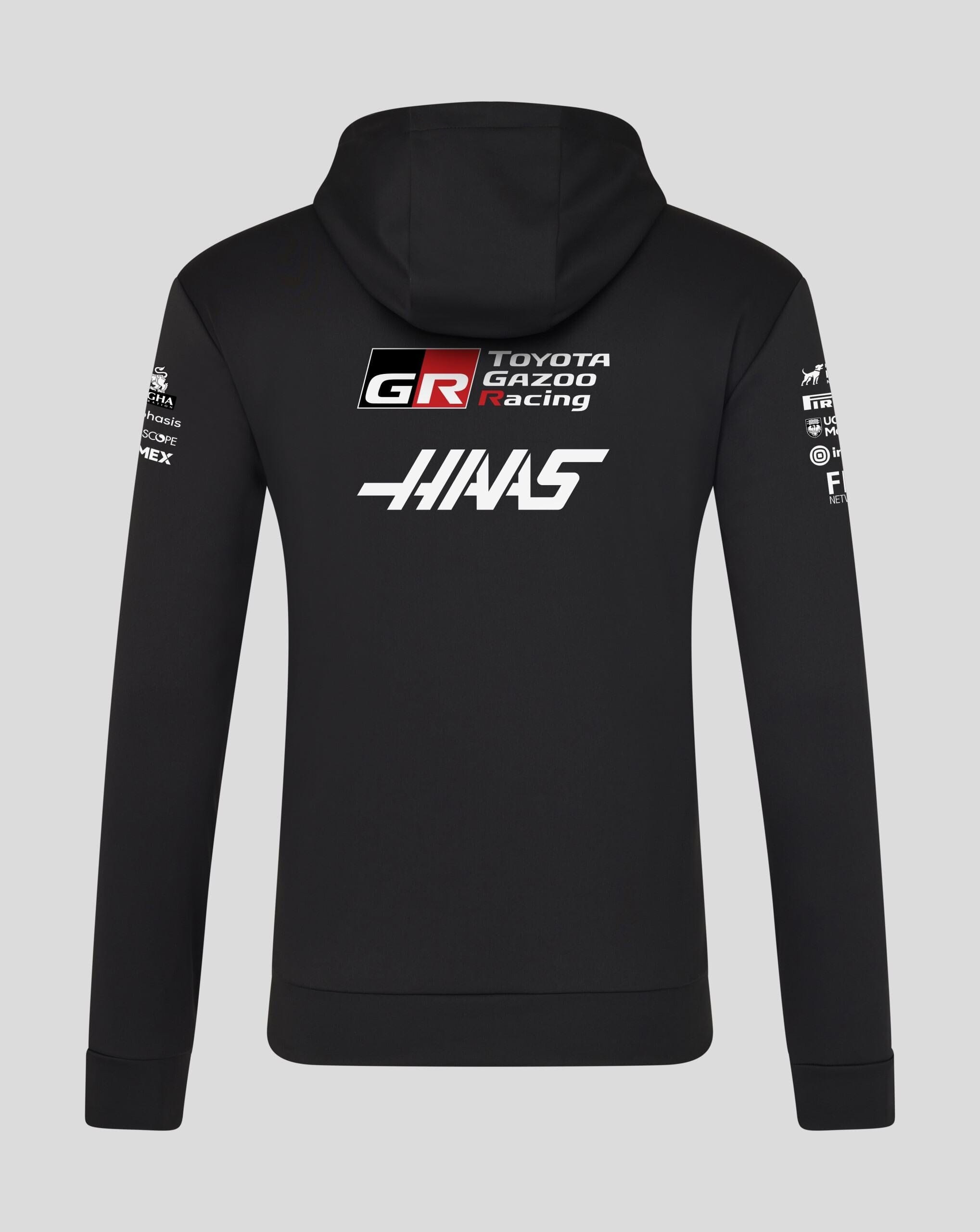 Haas Racing F1 2026 Team Pullover Hoodie - Black Hoodies Haas F1 Racing Team 