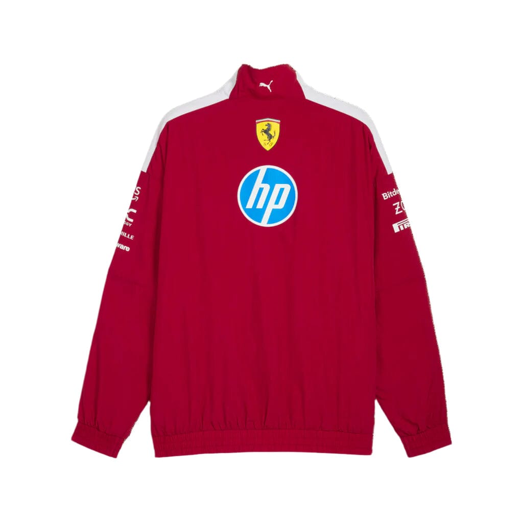 Scuderia Ferrari F1 2025 Team T7 Oversized Jacket - Dark Cherry Jackets Scuderia Ferrari 