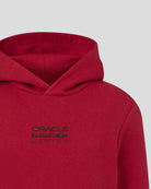 Red Bull Racing F1 Kid's Graphic Bull Hoodie - Youth Grey Marl/Chili Pepper Hoodies Red Bull Racing 