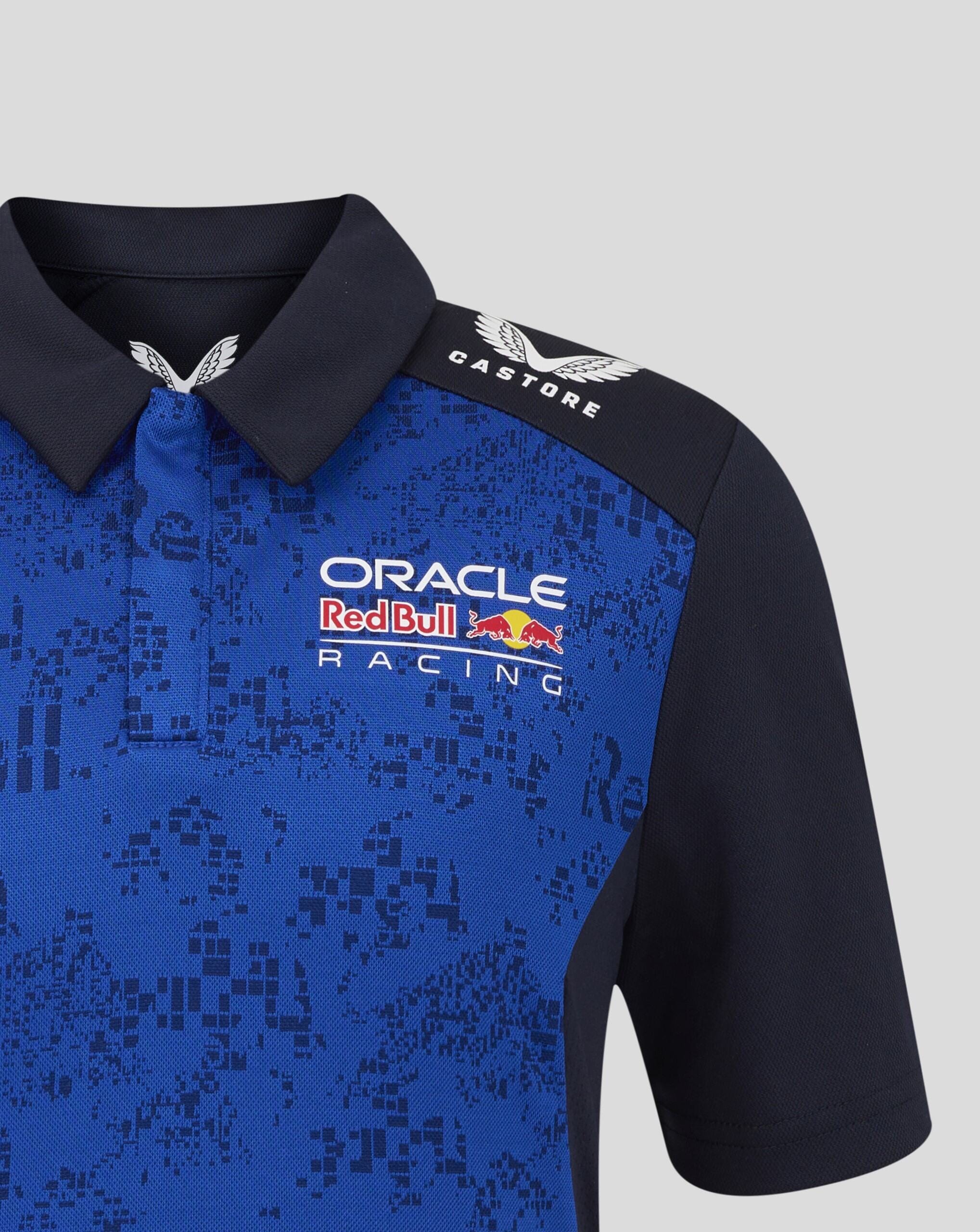 Red Bull Racing F1 Kid's 2026 Isack Hadjar Team Polo- Youth Blue Polos Red Bull Racing 