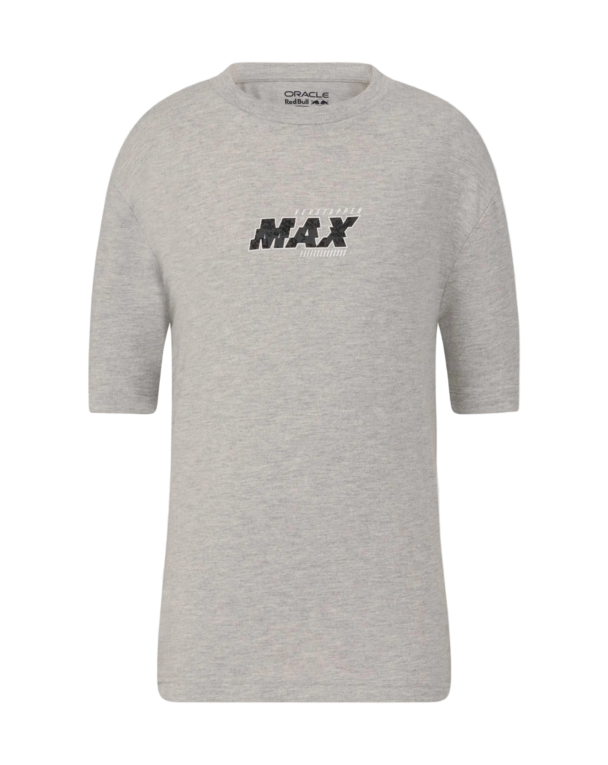 Red Bull Racing F1 Kid's Max Verstappen Pixel Graphic T-Shirt - Youth Grey T-shirts Red Bull Racing 