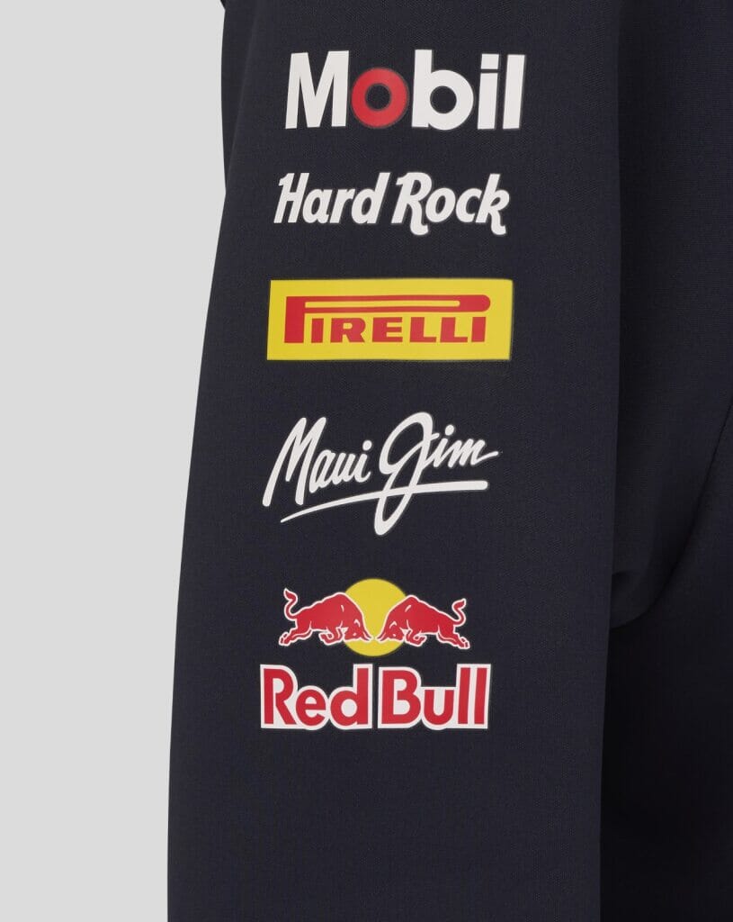 Red Bull Racing F1 Kid's 2026 Team Full Zip Hoodie- Youth Blue