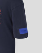 Red Bull Racing F1 Kids Relaxed Fit Large Front Logo T-shirt - Youth Navy T-shirts Red Bull Racing 
