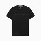 Mercedes Benz AMG Puma Large Logo T-Shirt - Black/White/Red T-shirts Mercedes AMG Petronas S Black 
