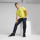 Scuderia Ferrari F1 Men's Puma Large Shield T-Shirt -Red/Yellow T-shirts Scuderia Ferrari 