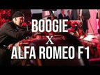 Alfa Romeo Racing F1 Limited Edition Black Reversible Bucket Hat- Designed by Swiss Graffiti Artist Boogie Hats Alfa Romeo 