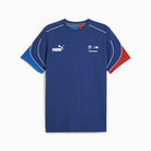 BMW M Motorsports Puma Men's MT7+ T-Shirt- Black/Blue T-shirts BMW Motorsports XS Blue 