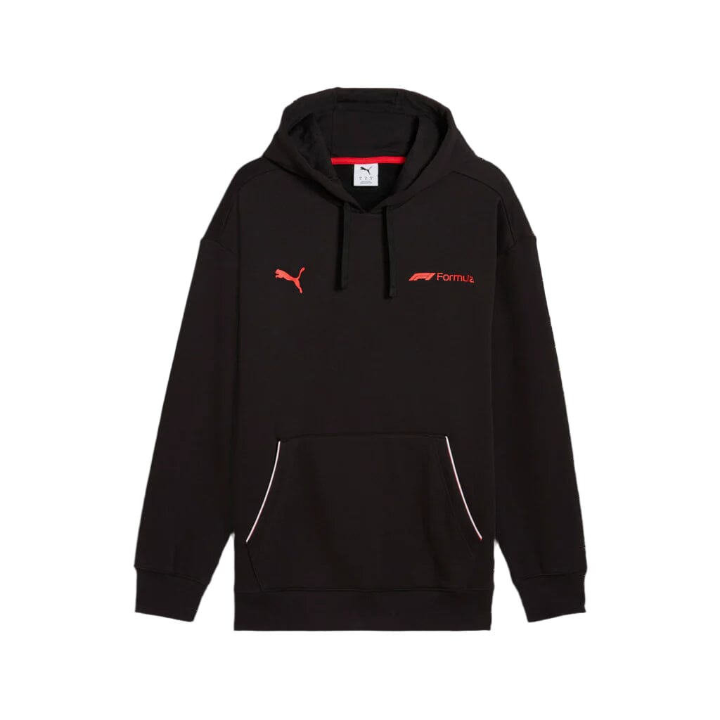 Formula 1 Tech Relaxed Essential Hoodie - Black/Red Hoodies Formula 1 S Black 