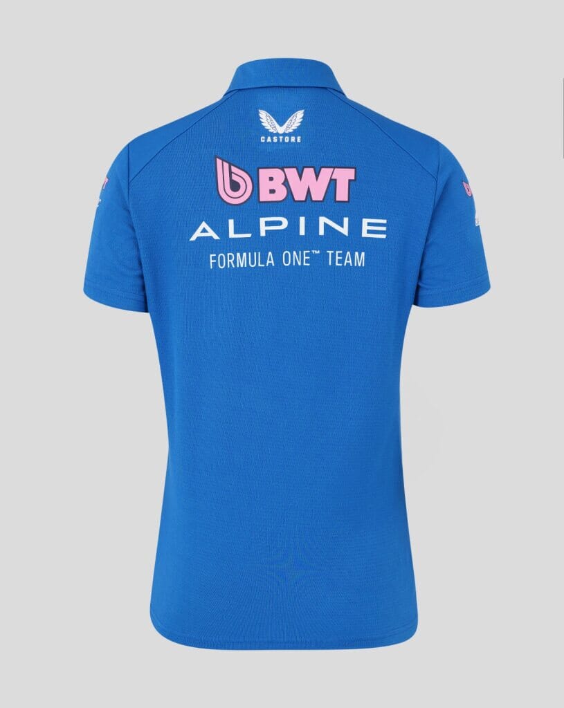 Alpine Racing F1 2026 Women's Team Polo Shirt - Lapis Blue Polos Alpine 