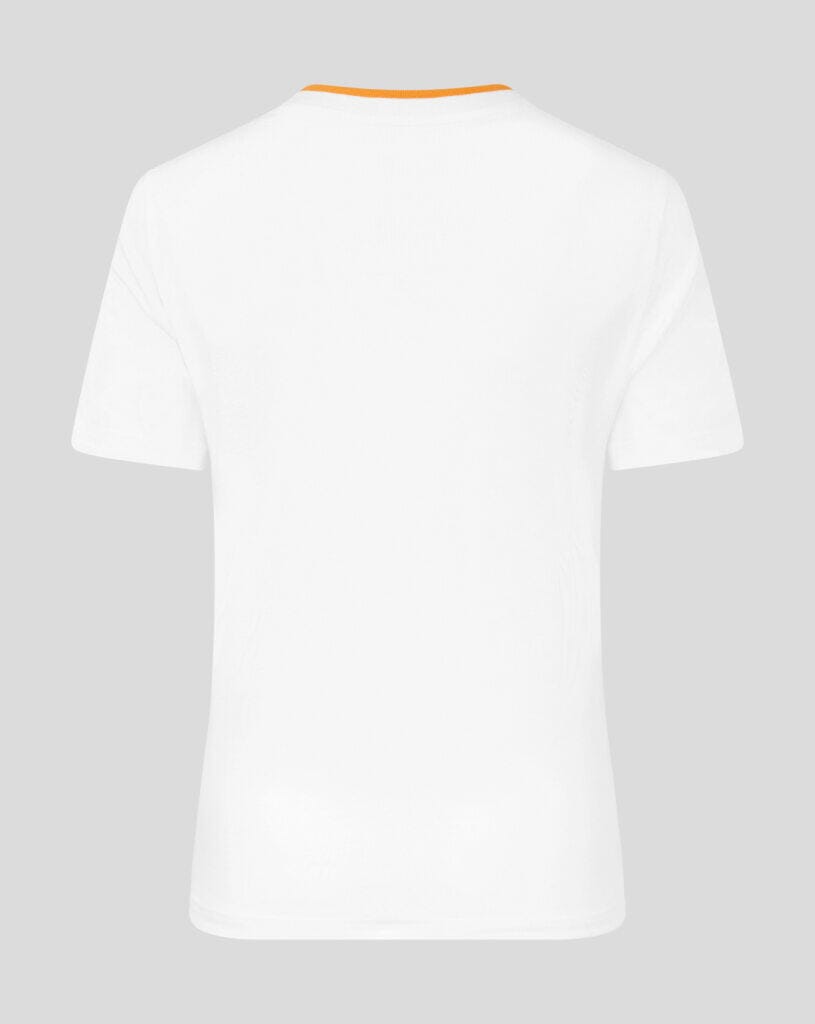 McLaren F1 Women's Core Essentials T-Shirt - White T-shirts McLaren-Castore 
