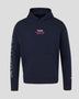 Alpine Racing F1 Sleeve Graphic Relaxed Fit Pullover Hoodie - Navy Hoodies Alpine 