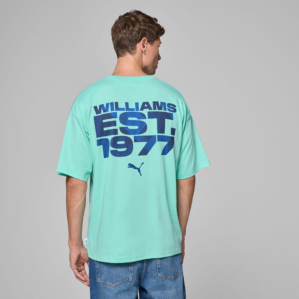 Williams Racing F1 Men's Core T-Shirt - Heather/Green T-shirts Williams Racing 