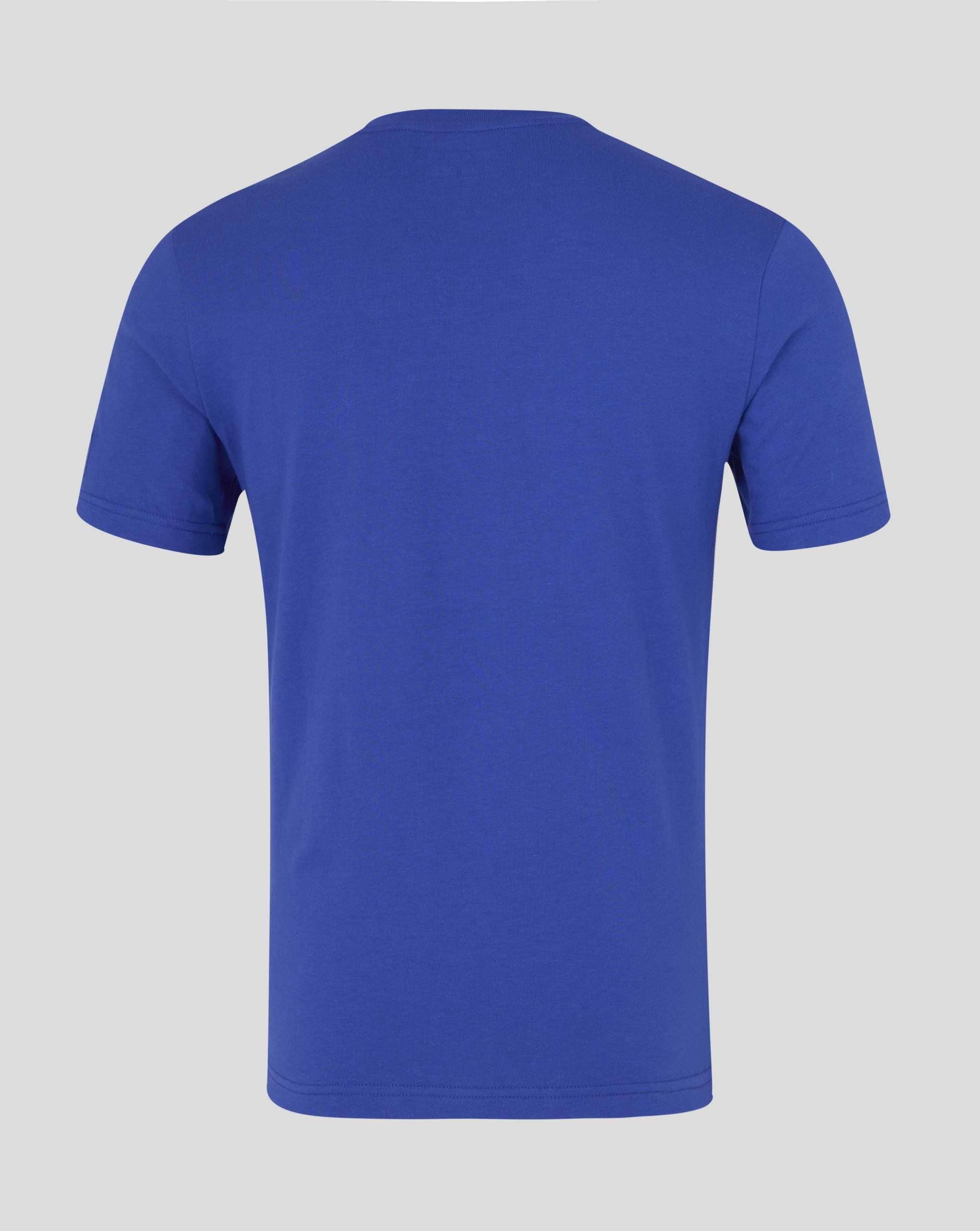 Red Bull Racing F1 Large Front Logo T-shirt - Grey Marl/Blue T-shirts Red Bull Racing 
