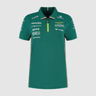 Aston Martin F1 2025 Women's Team Polo Shirt - Green Polos Aston Martin F1 