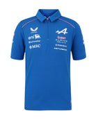 Alpine Racing F1 2026 Kids Team Polo Shirt - Youth Lapis Blue Polos Alpine 