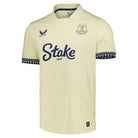 Everton Football Men's Away T-Shirt - Pastel Yellow T-shirts Castore Football 
