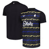 Everton Football Men's 3rd T-Shirt - Black Onyx T-shirts Castore Football 