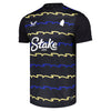 Everton Football Men's 3rd T-Shirt - Black Onyx T-shirts Castore Football 