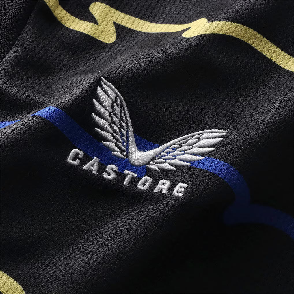 Everton Football Men's 3rd T-Shirt - Black Onyx T-shirts Castore Football 