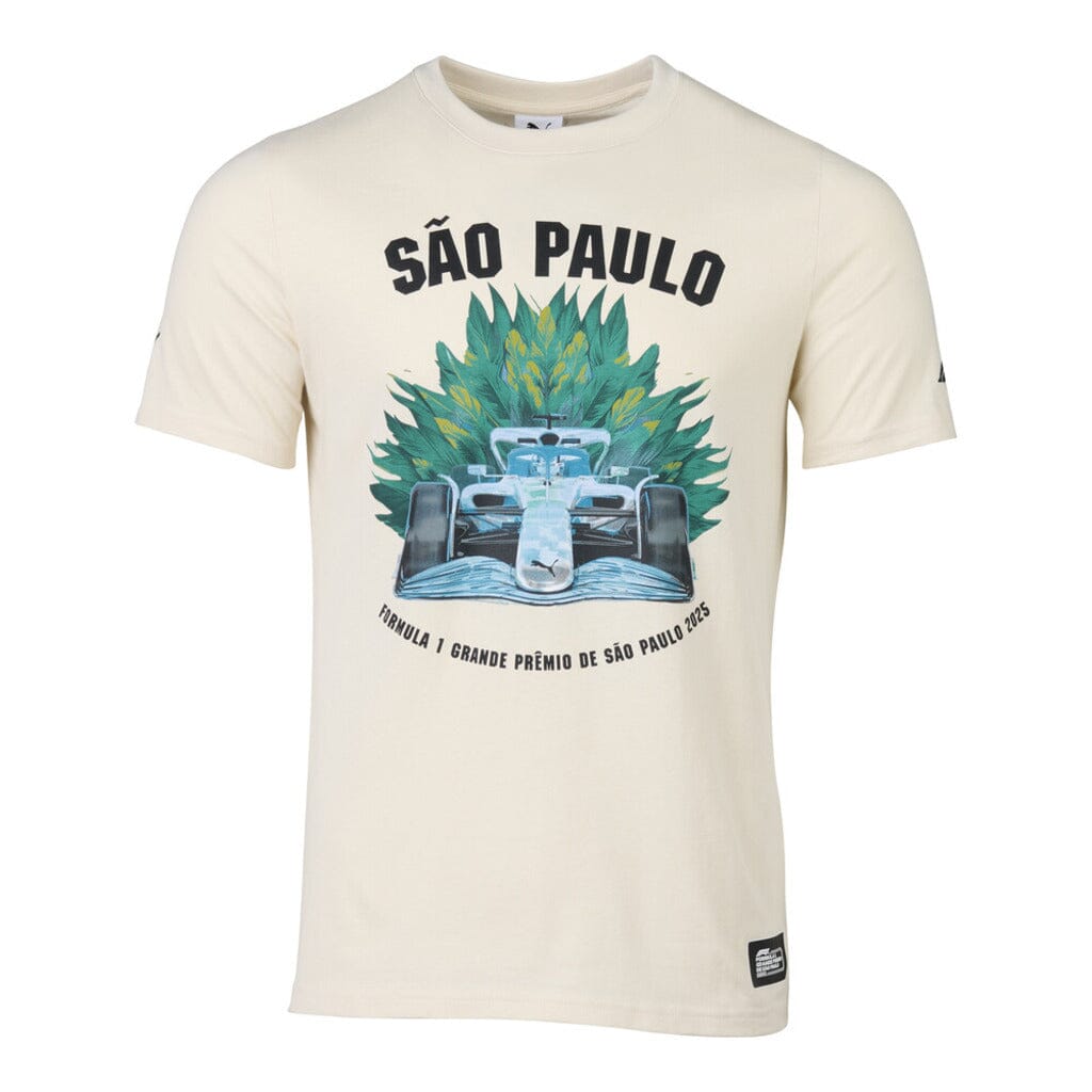 Formula 1 Tech Collection F1 Brazil GP T-Shirt - Blue/White T-shirts Formula 1 XS White 