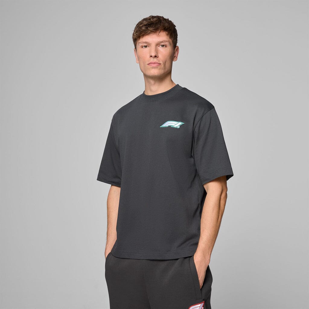 Formula 1 Tech Legacy Graphic T-Shirt - White/Black T-shirts Formula 1 