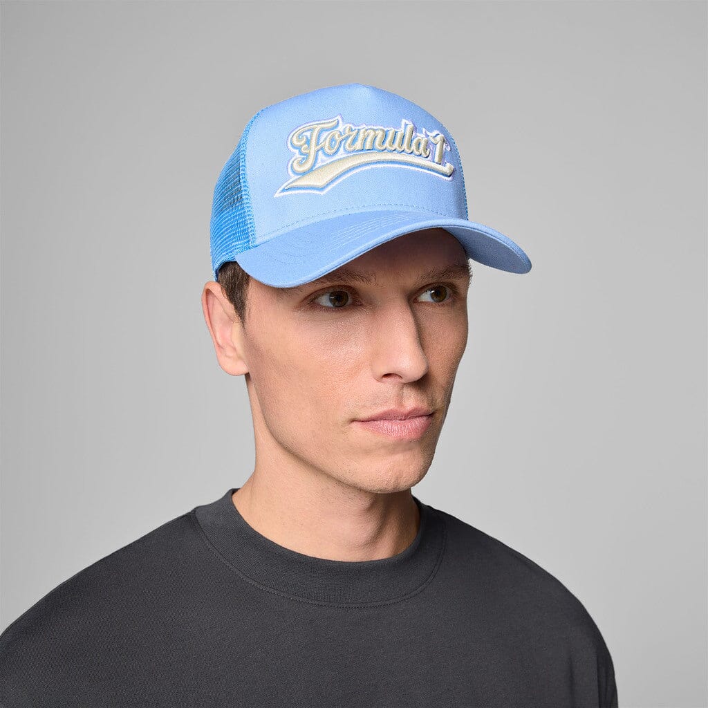 Formula 1 Tech Collection F1 Legacy Trucker Hat - Black/Blue Hats Formula 1 