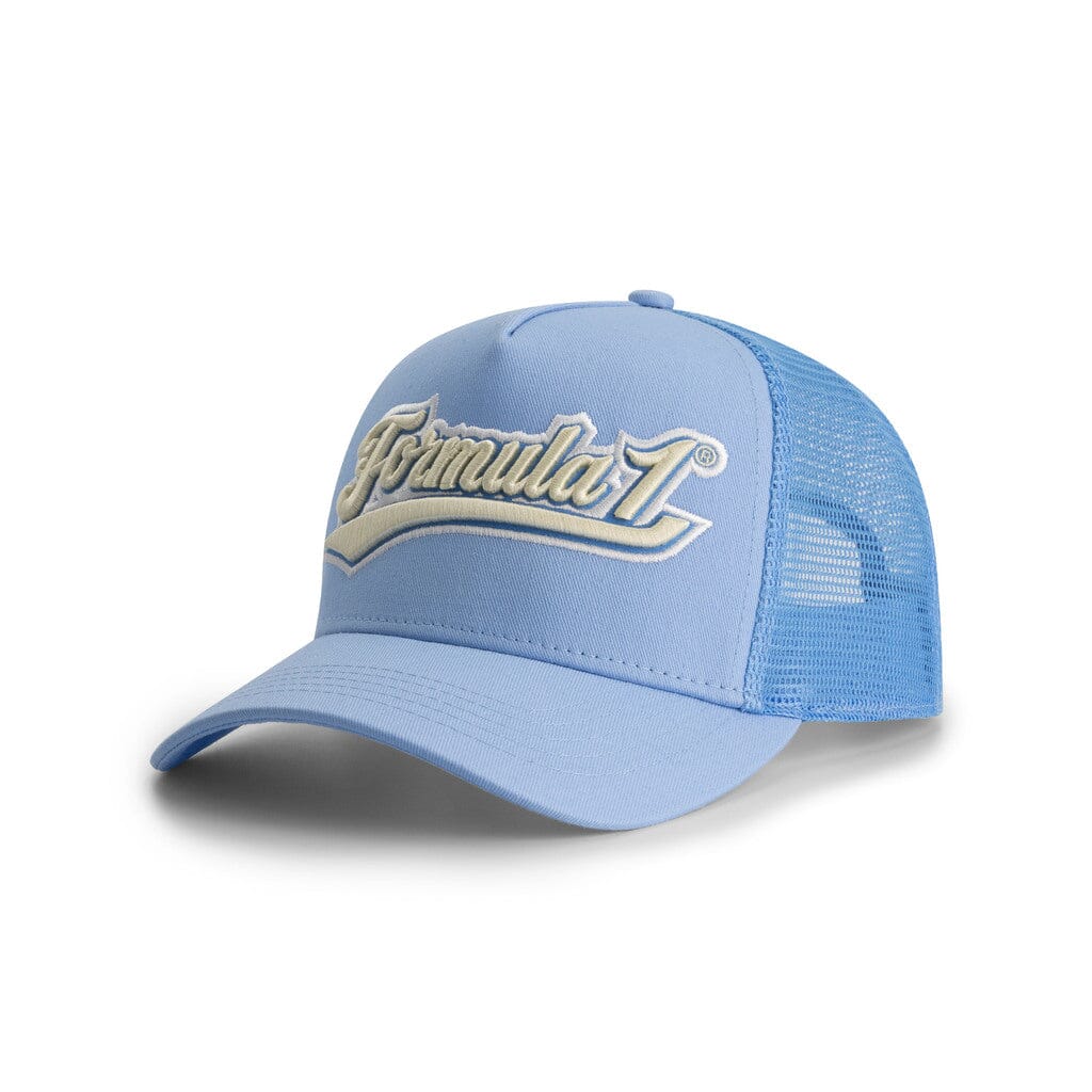 Formula 1 Tech Collection F1 Legacy Trucker Hat - Black/Blue Hats Formula 1 Blue 